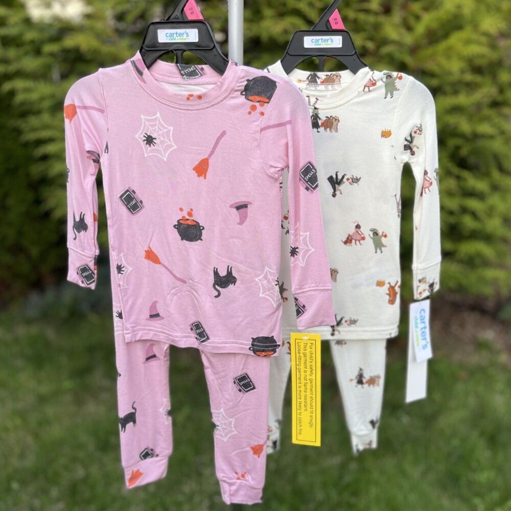 Carter’s Child of Mine Halloween Pajama Set 2-Piece Sets of 2 – 18 Months NWT